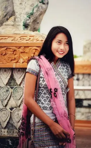 美丽的缅甸姑娘