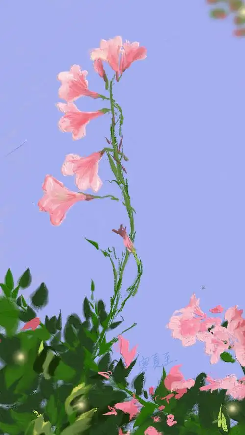 油画手绘高清手机壁纸