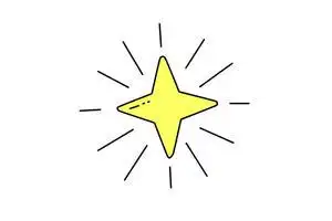 星星简笔画绘画