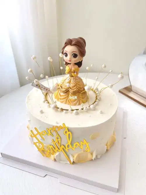 贝儿公主生日蛋糕