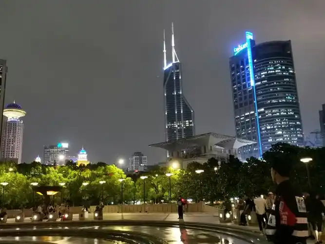 上海人民广场音乐喷泉