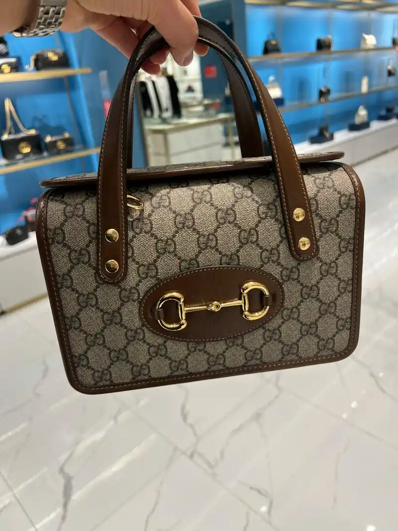 gucci古驰 1955 horsebit 马街扣盒子包 gucci古驰 1955 horsebit 马
