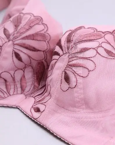 梦芭蒂moonbadi女士内衣专场薄款粉色生如夏花舒适聚拢薄杯文胸mx6542