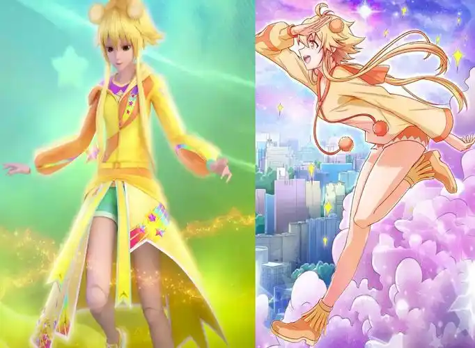 原创叶罗丽动画和漫画形象对比思思变女神假小子亮彩变长腿美女