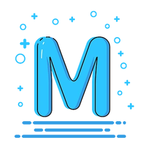 卡通可爱英文字母数字动物插画艺术字设计纸仙人掌可爱的室内家居装饰