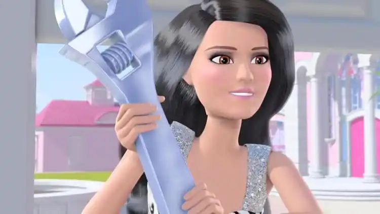 芭比之梦想豪宅芭比电影首映派对,拉奎尔又想坏主意破坏!