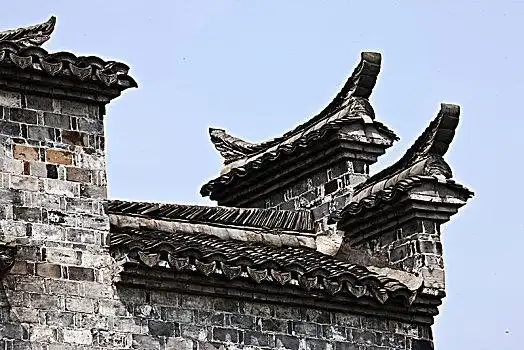 古建筑马头墙