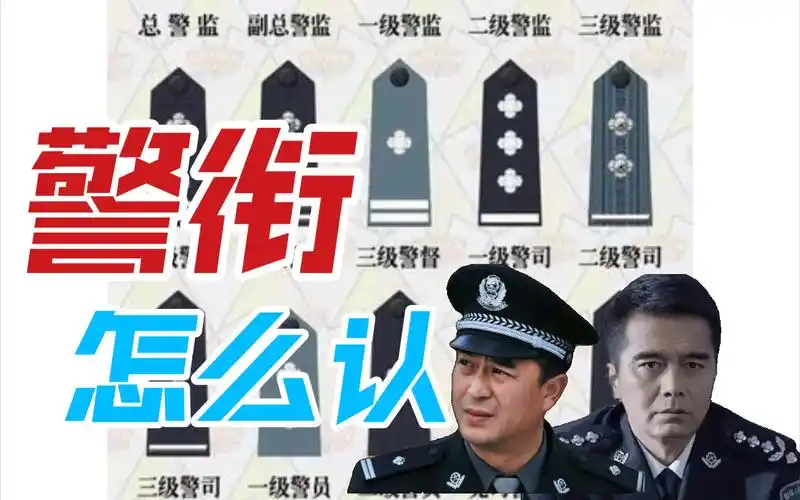 警司?派出所所长是什么级别?民警警衔怎么认?