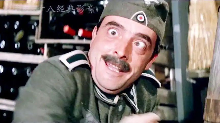 百看不厌的喜剧片《虎口脱险》德军斗鸡眼表演精彩,印象太深刻了