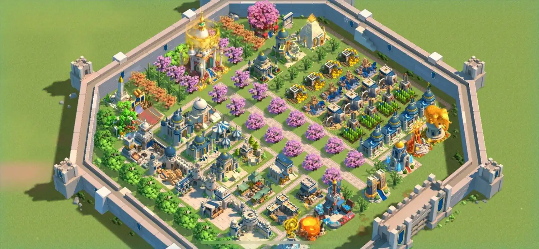 万国觉醒精美布局图