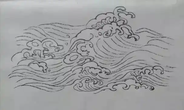 水波的画法波浪法涟漪法浪涛法三种方法教你学习画水波纹