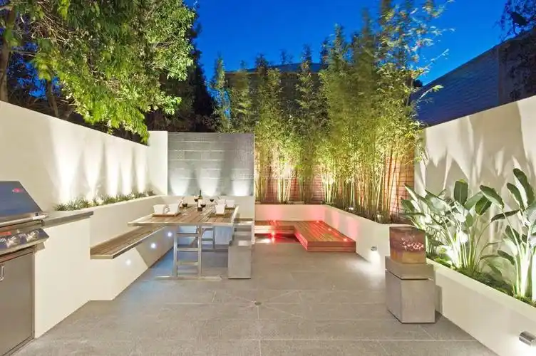 最全小型庭院后花园设计效果图片