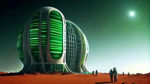 猜猜,未来的火星建筑将会怎样呢?