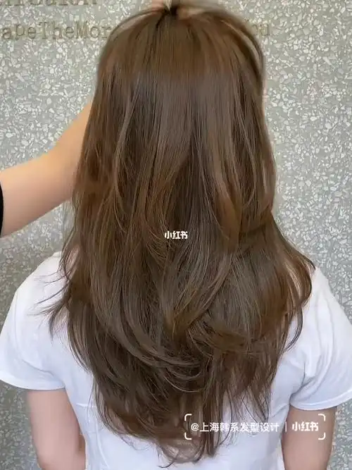 v字型层次感长发|姐妹们巨瘦腰!