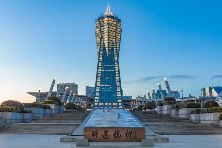 杭州环球中心夜景