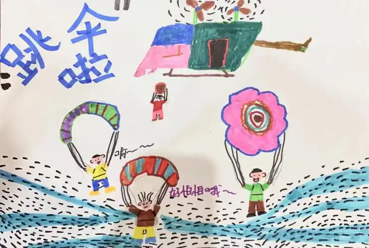 🪂跳伞运动绘画教学计划🎨