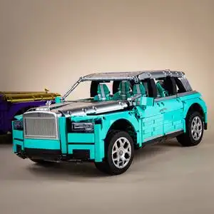 乐高劳斯莱斯小金人库里南跑车moc成人高难度益拼装积木玩具模型