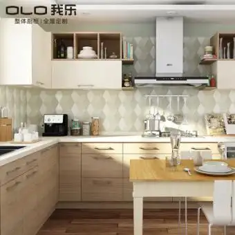 我乐厨柜 现代简约 厨房橱柜定制 雕刻时光