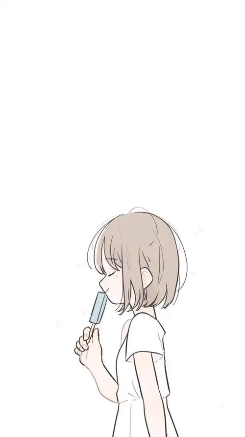 极简卡通插画唯美高清手机壁纸