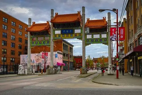 加拿大温哥华唐人街