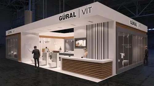 厨卫家居展位展会展览展示展台展点展厅3d效果图设计