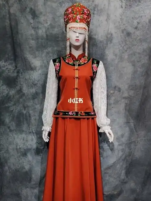 56个民族服装面向全国出租定制锡伯族