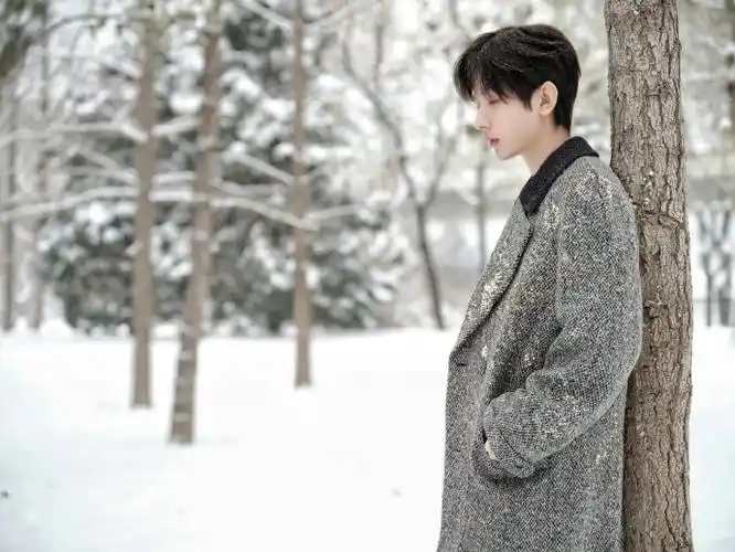 雪中清冷感,不光是古装,现代装也是绝绝子#成毅