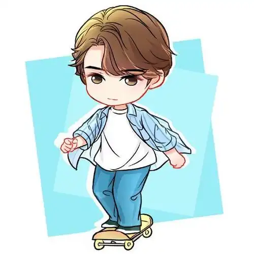 滑板少年英姿飒爽头像