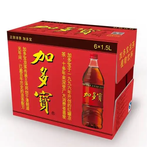 加多宝 饮料 凉茶pet1.5l*6瓶装 整箱