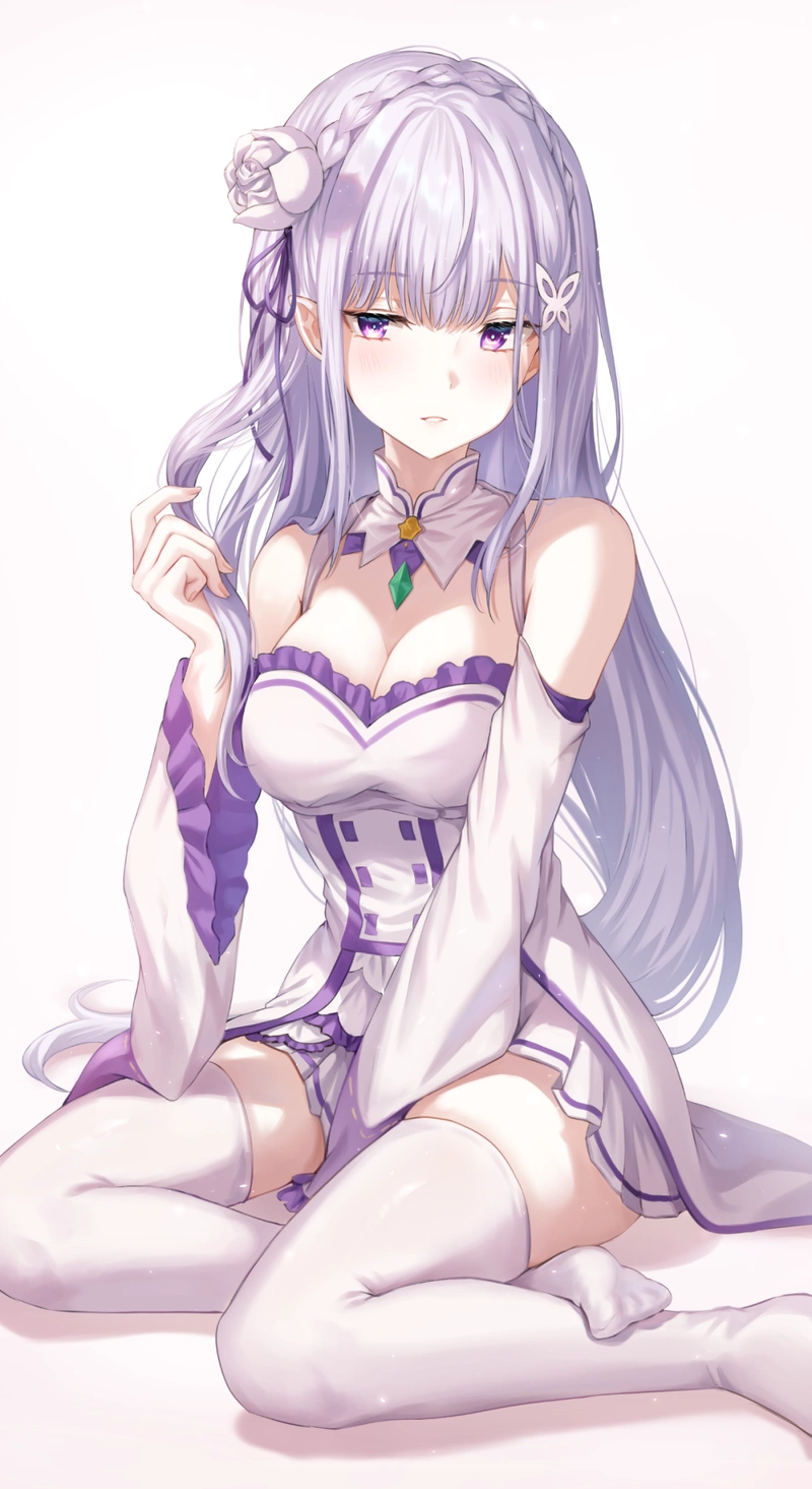 二次元@小姐姐跪坐图