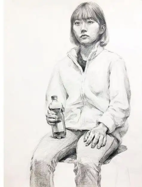 人物全身素描 人物全身素描图片大全