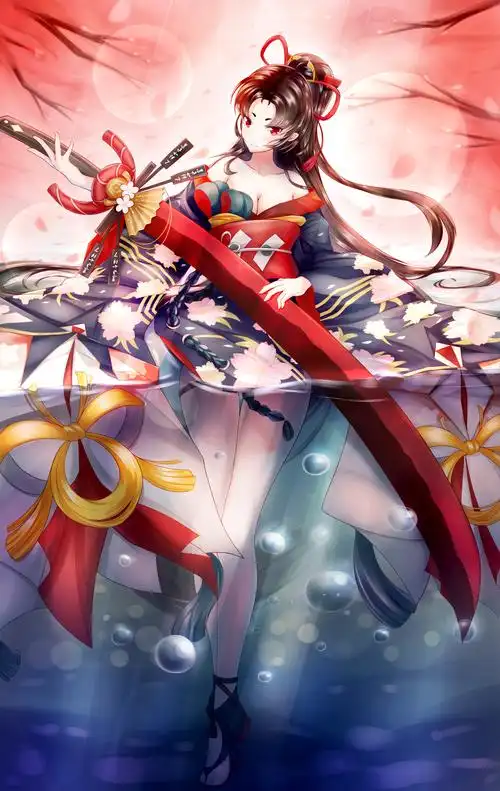 p站美图画师分享阴阳师妖刀姬第七期