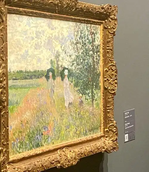 上海画展莫奈印象派大师真迹展出