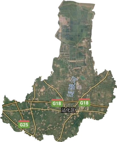 沾化区高清卫星地图