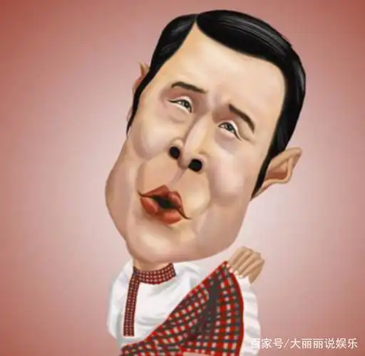 6张明星漫画像,潘长江夸张,王宝强可爱,看到小沈阳我笑了!