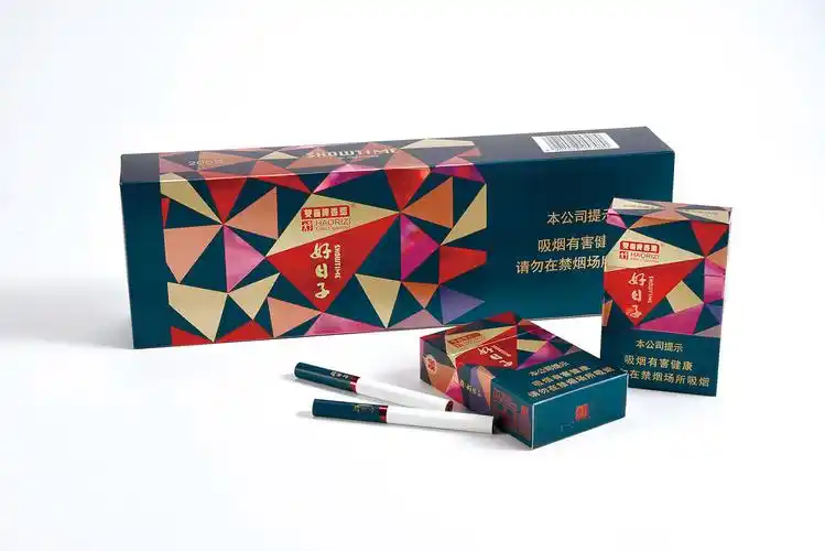 好日子showtime晶彩正装烟盒包装设计