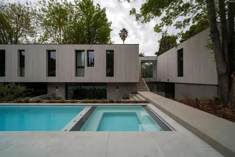 国外住宅设计案例:洛杉矶现代住宅,与自然的深刻联系,**新国外住宅