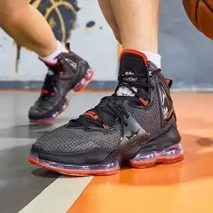 詹姆斯19代篮球鞋男高帮首发黑红大灌篮官方正品18鸳鸯女实战球鞋