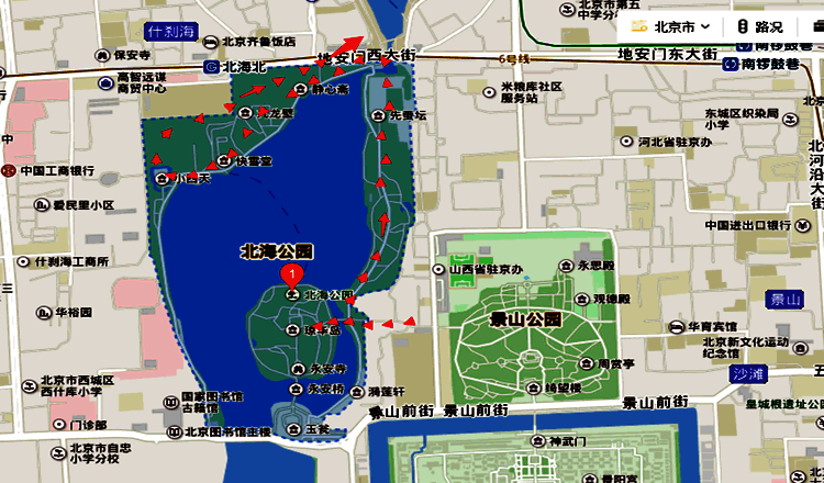 北海公园电子门票(身份证直接入园 )