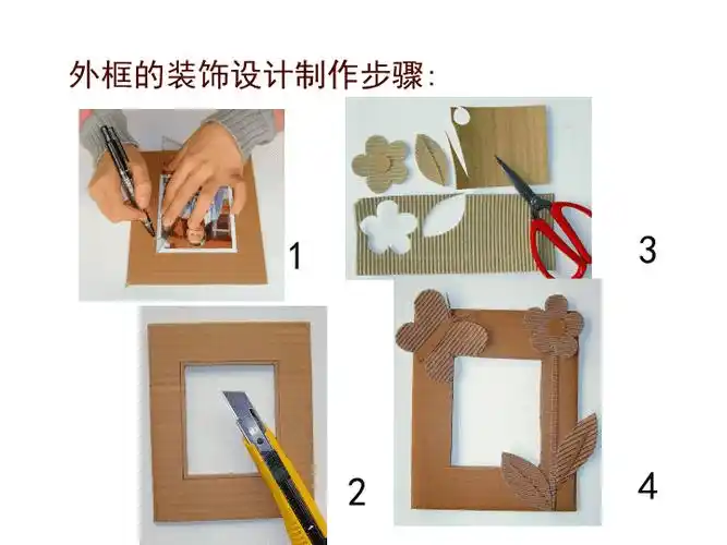 四年级上册美术课件第11课自制小相框冀教版2014秋共21张ppt