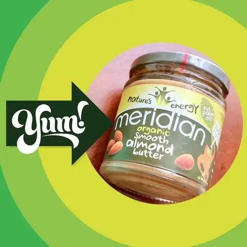 meridian   organic smooth almond butter // 无麸幼滑杏仁酱