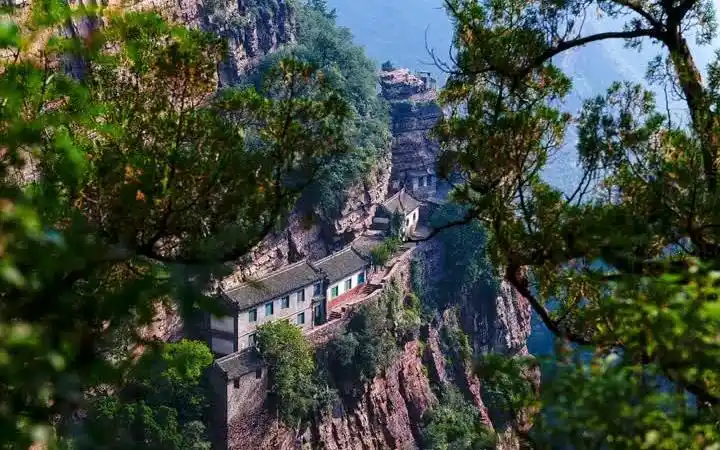 苍岩山 我国 三大悬空寺之一,南阳公主在此出家,卧虎藏龙电影取景地