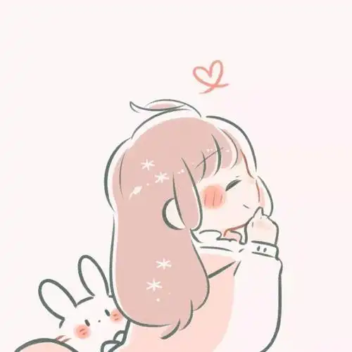 情侣头像动漫可爱呆萌