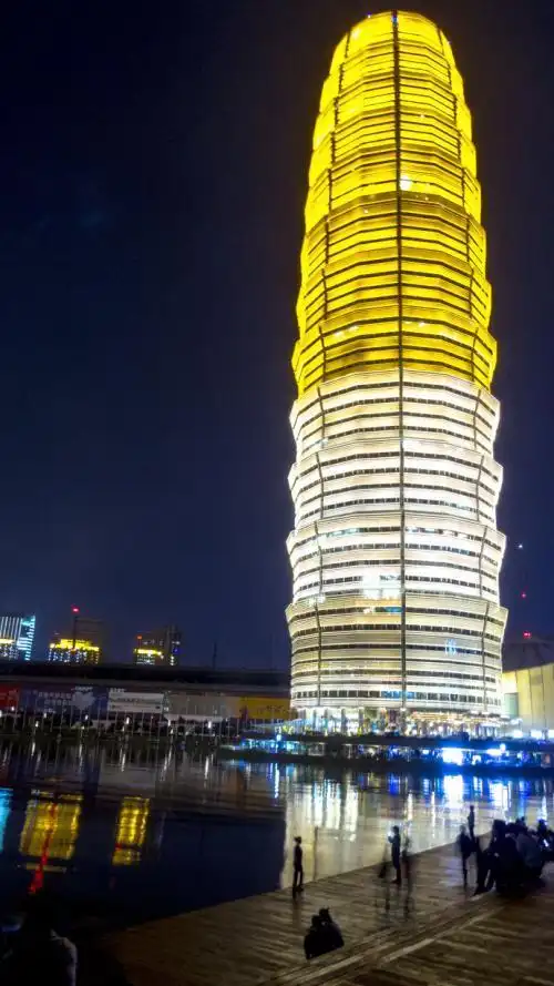 手绘郑州玉米楼简笔画