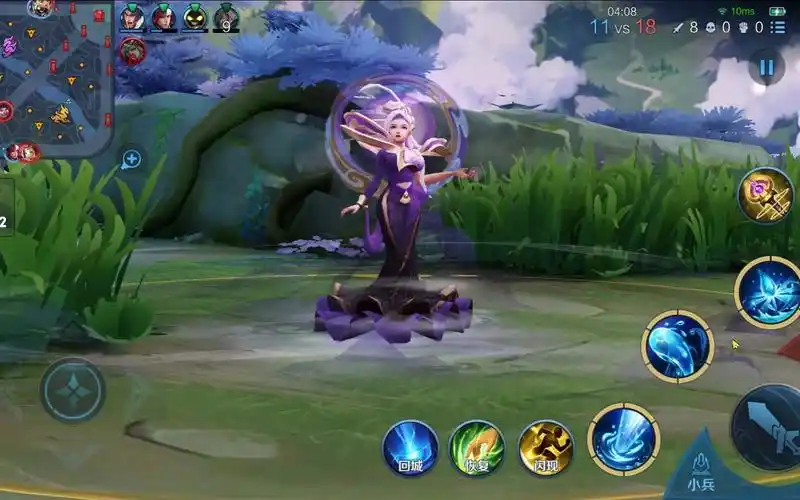 王者荣耀甄姬幽恒3d视角展示 大招特效满分