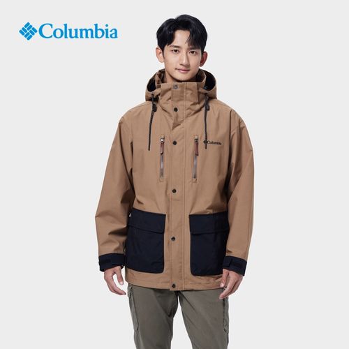 columbia哥伦比亚户外秋冬新品男子防水冲锋休闲外套冲锋衣