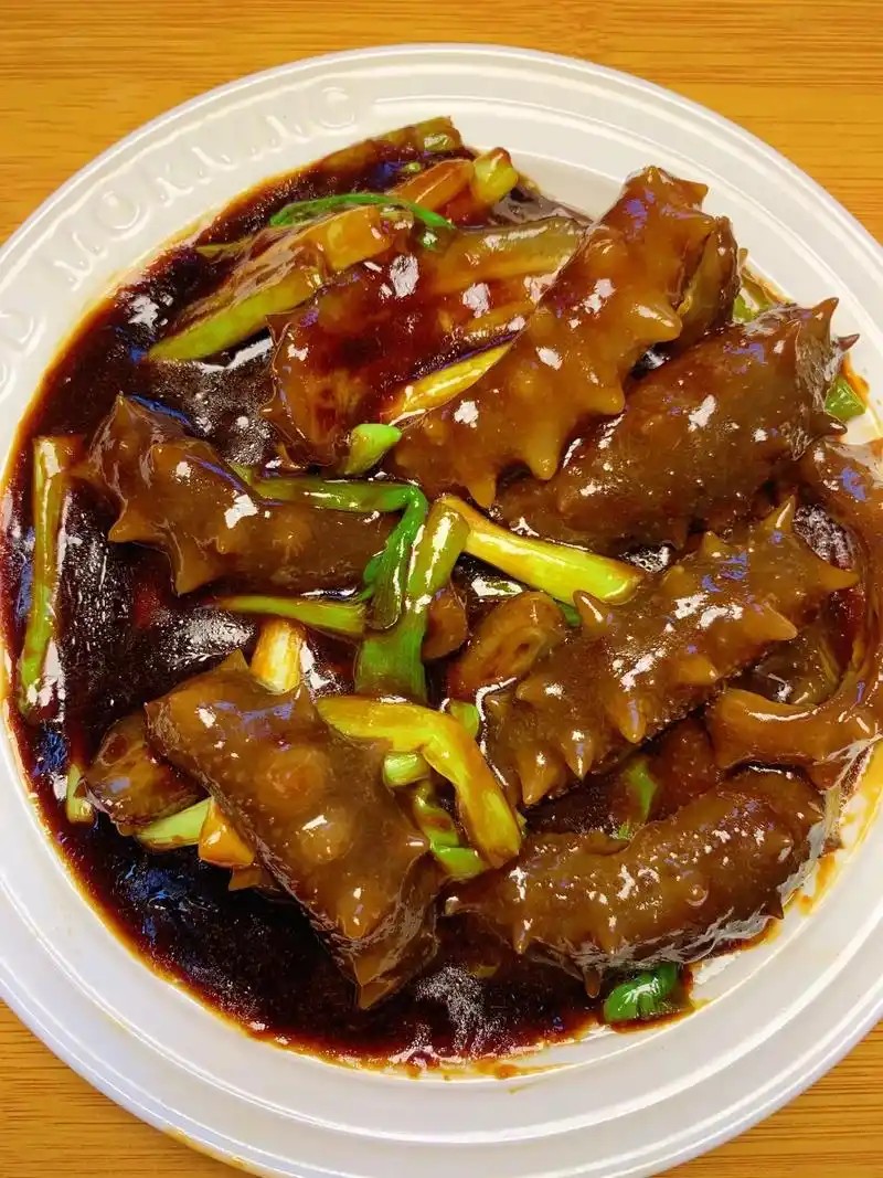 葱烧海参秘超简单的家庭做法! 葱烧海参这样做q弹嫩滑,好吃到 - 抖音