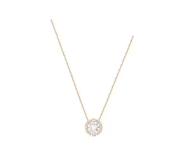 swarovski施华洛世奇sparklingdance镀玫瑰金色女士时尚百搭项链锁骨