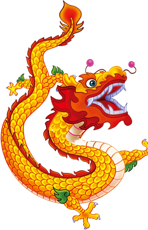 可爱卡通龙设计模板素材