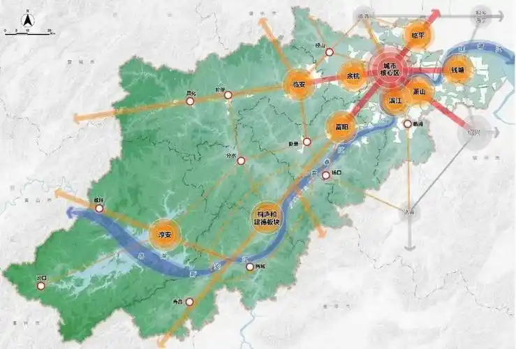 最新发布杭州市国土空间总体规划20212035年草案公示